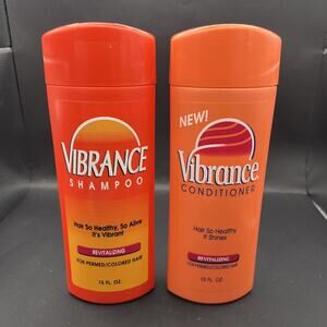 80’s Vibrance Revitalizing Shampoo & Conditioner by Helene Curtis Permed Colored